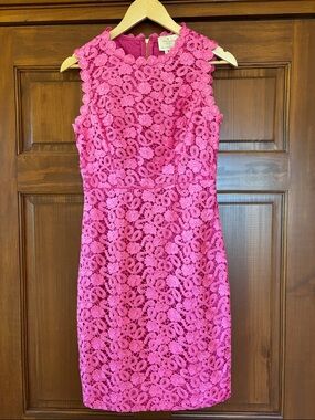 Kate Spade Shift Dress Pink Size 4 Excellent Condition!